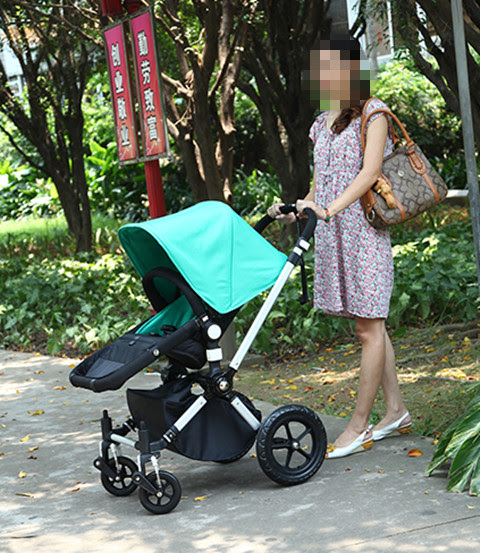 2017 Stroller Seat Supports Up To 40 Lbs,Removable Carry Handle,Bugaboo Donkey Baby Stroller 