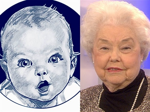 Gerber baby Ann Turner Cook then and now