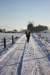 newtown snow walk