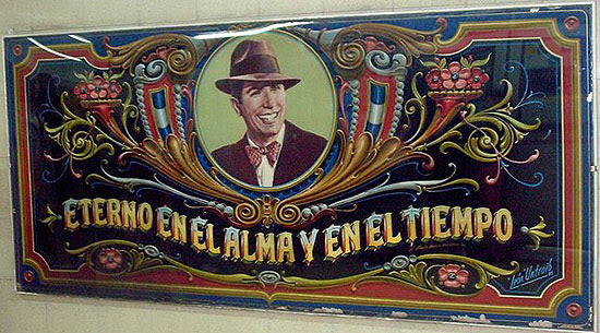 Carlos Gardel eterno en el alma y en el tiempo