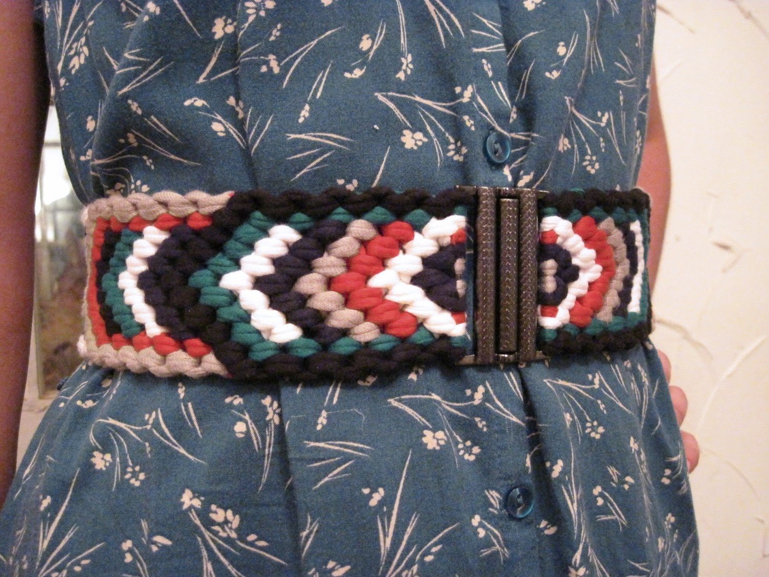 WILD RIVER, hand woven stretch belt THICK 6 color