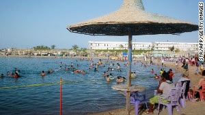 Tourists in Hurghada were advised this week to stay in their hotels.