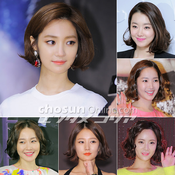 Chosun Online 朝鮮日報 ビューティトレンド ショートウエーブ