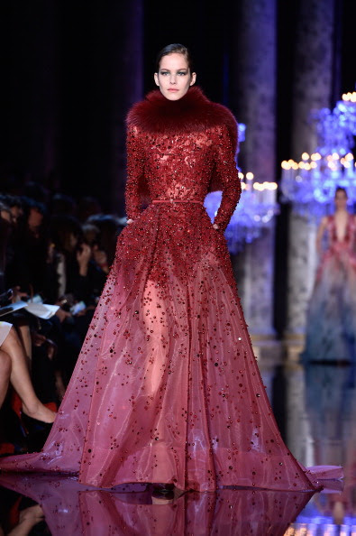 Elie Saab : Runway - Paris Fashion Week : Haute Couture Fall/Winter 2014-2015
