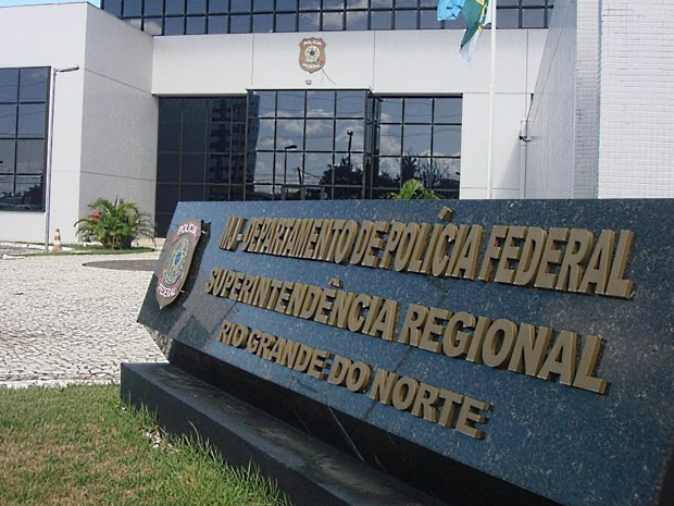 Cearense está custodiado na superintendência da PF em Natal (Foto: Divulgação/Polícia Federal)