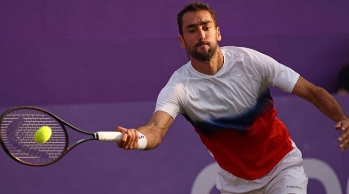 Former Wimbledon finalist Cilic into Queen's last eight
