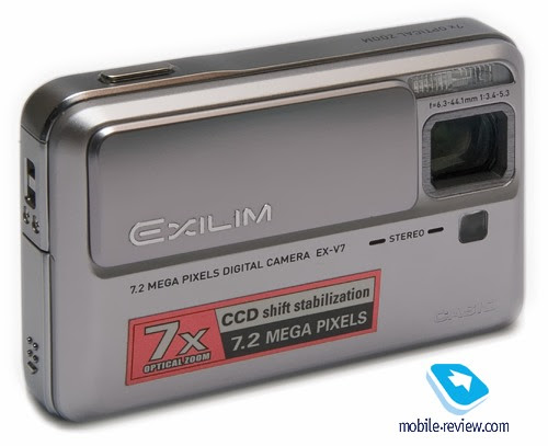 Обзор фотокамеры Casio EX-V7