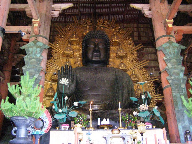東大寺 大仏殿内部