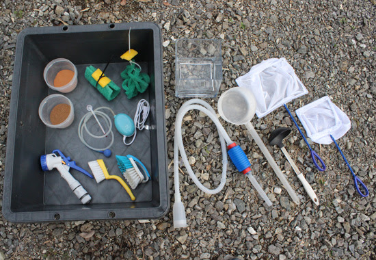 めだか飼育の前に飼育用品を揃える めだかの育て方