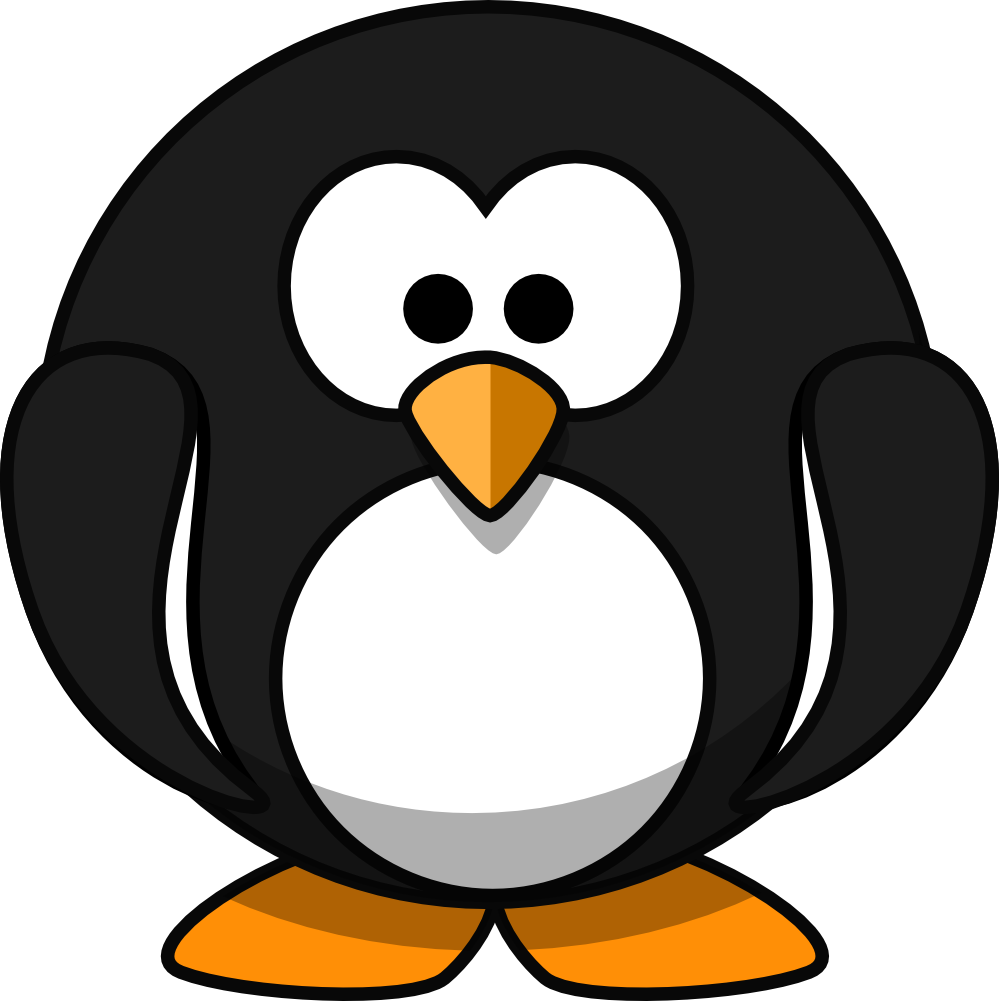 pages free coloring Pages Penguin Vegetables Black Coloring 10 Mint Linux Cartoon