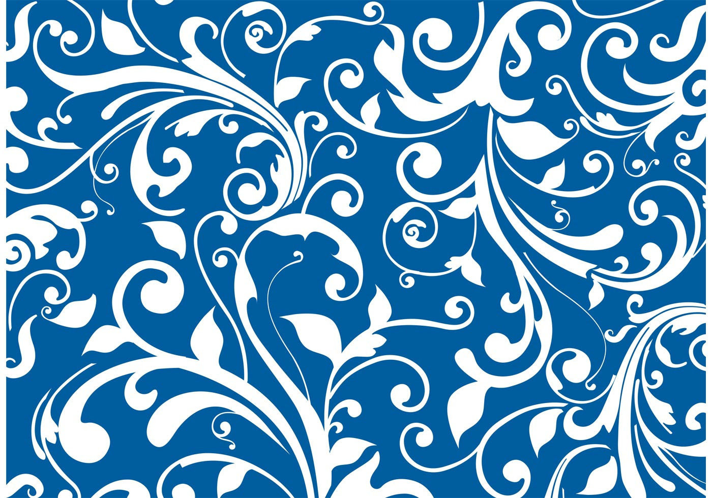 Download Floral Swirly Vector Background - Download Free Vector Art ...