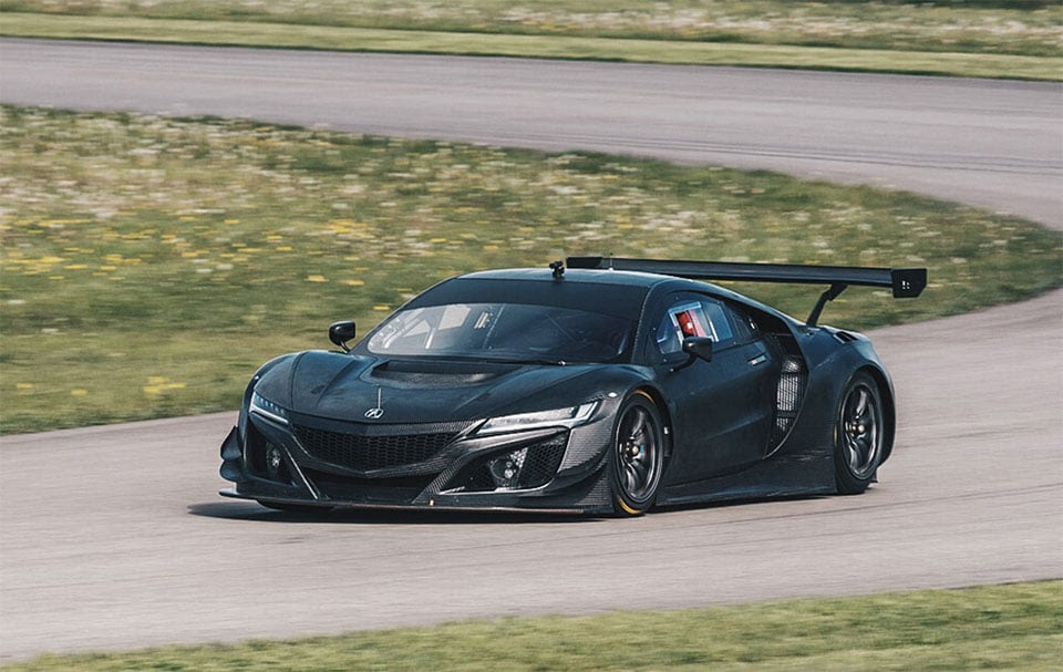 Acura NSX GT3 Looks Fantastic in Bare Carbon Fiber - 95 Octane