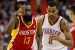 Harden Scores Career-High 46 Pts as Rockets Rally to Top Thunder