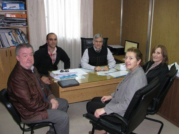 La rectora Graciela Di Perna se reunió con autoridades del Ministerio de Salud.