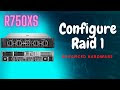 02 How to configure Raid1 via Advanced Hareware Configuration