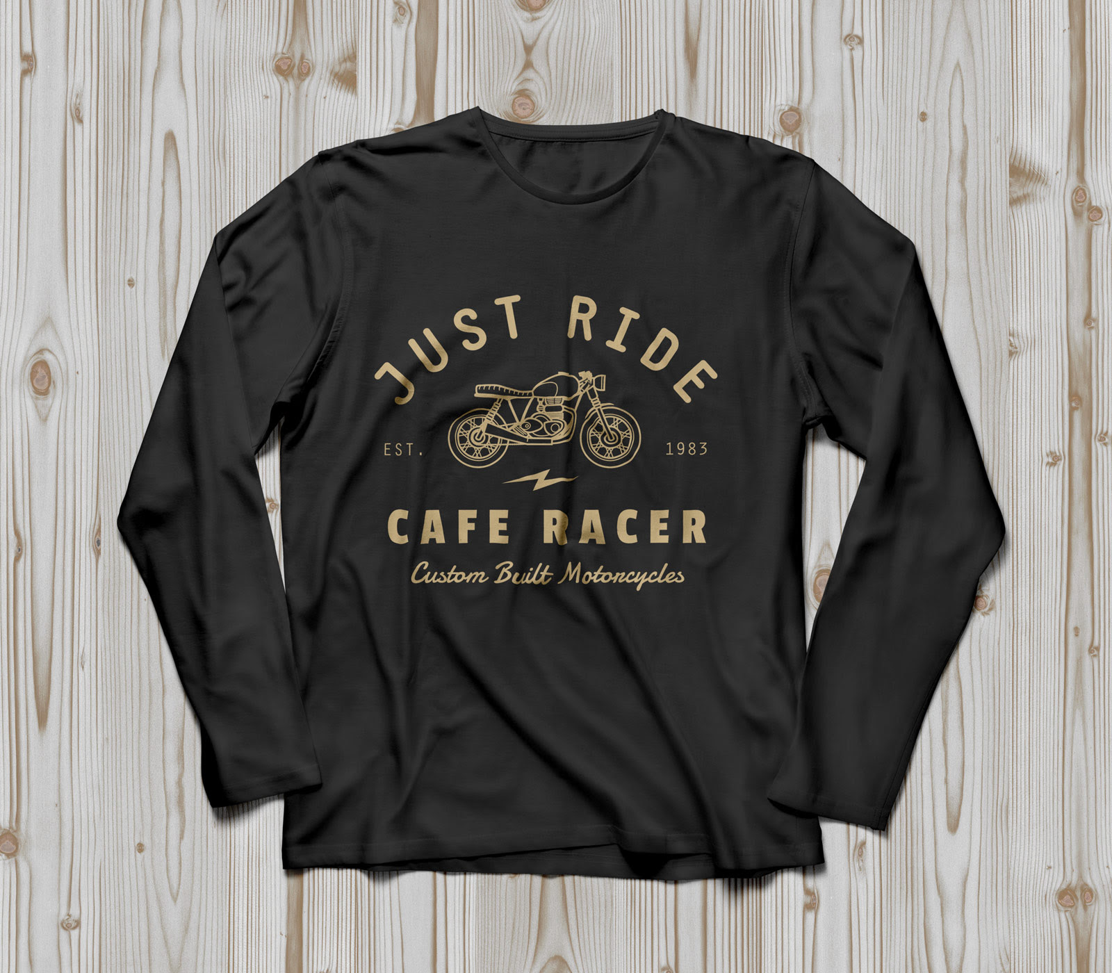 Download Free Full Sleeves T-Shirt Mockup PSD (Front & Back) - Good Mockups