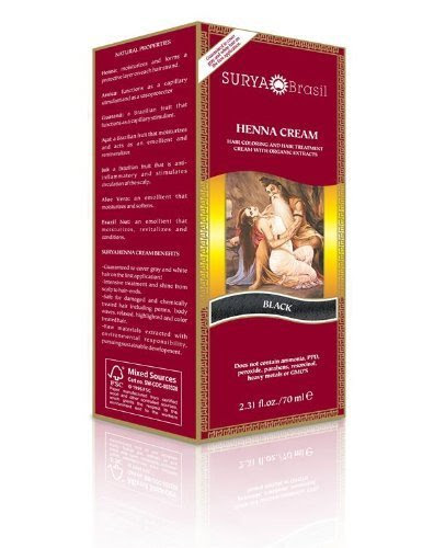Surya Brasil Henna Cream Black 70ml/2.31 fl.oz