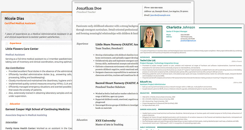 Free Resume Builder Websites And Applications The Grid