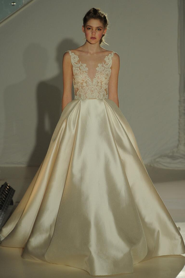 Classic Wedding Dresses From Bridal Fashion Week Spring 2017