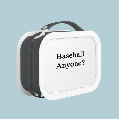 Baseball Anyone Yubo Lunchbox
