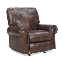 Kingston Top-Grain Leather Recliner Chair