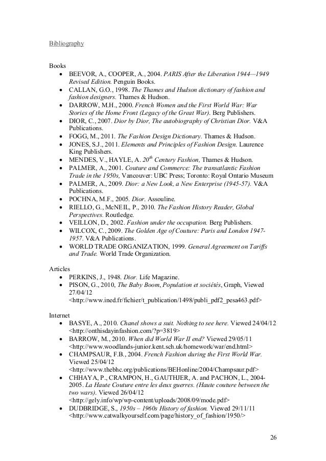 fashion essay