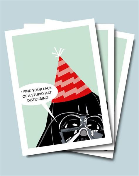  birthday card star wars darth vader birthday by bigbadrobot 400