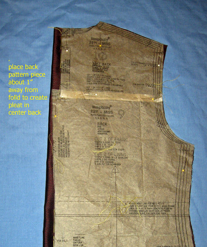coat back lining