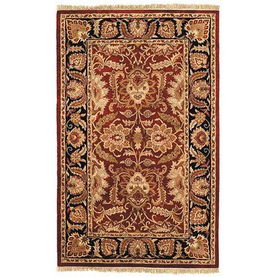 Safavieh CL239B-212 Classics Collection Handmade Burgundy and Black Wool Area Runner, 2-Feet 3-Inch by 12-Feet On Sale