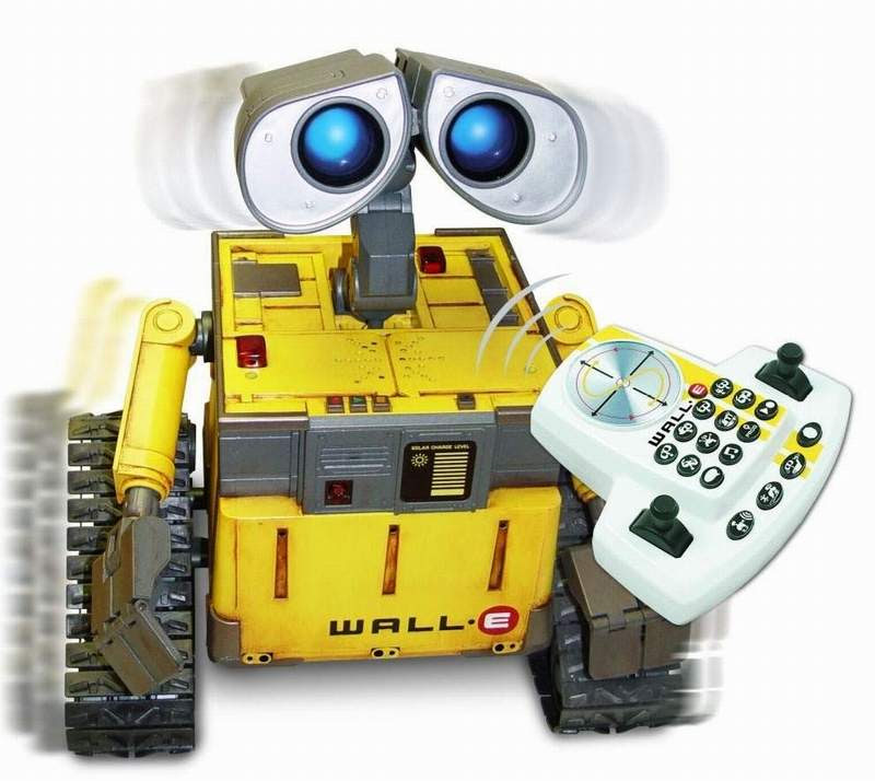 Wall E Robot By Wow Wee The Old Robots Web Site