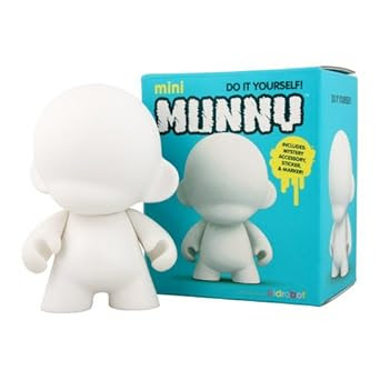 Kidrobot - Mini Munny White Figurine