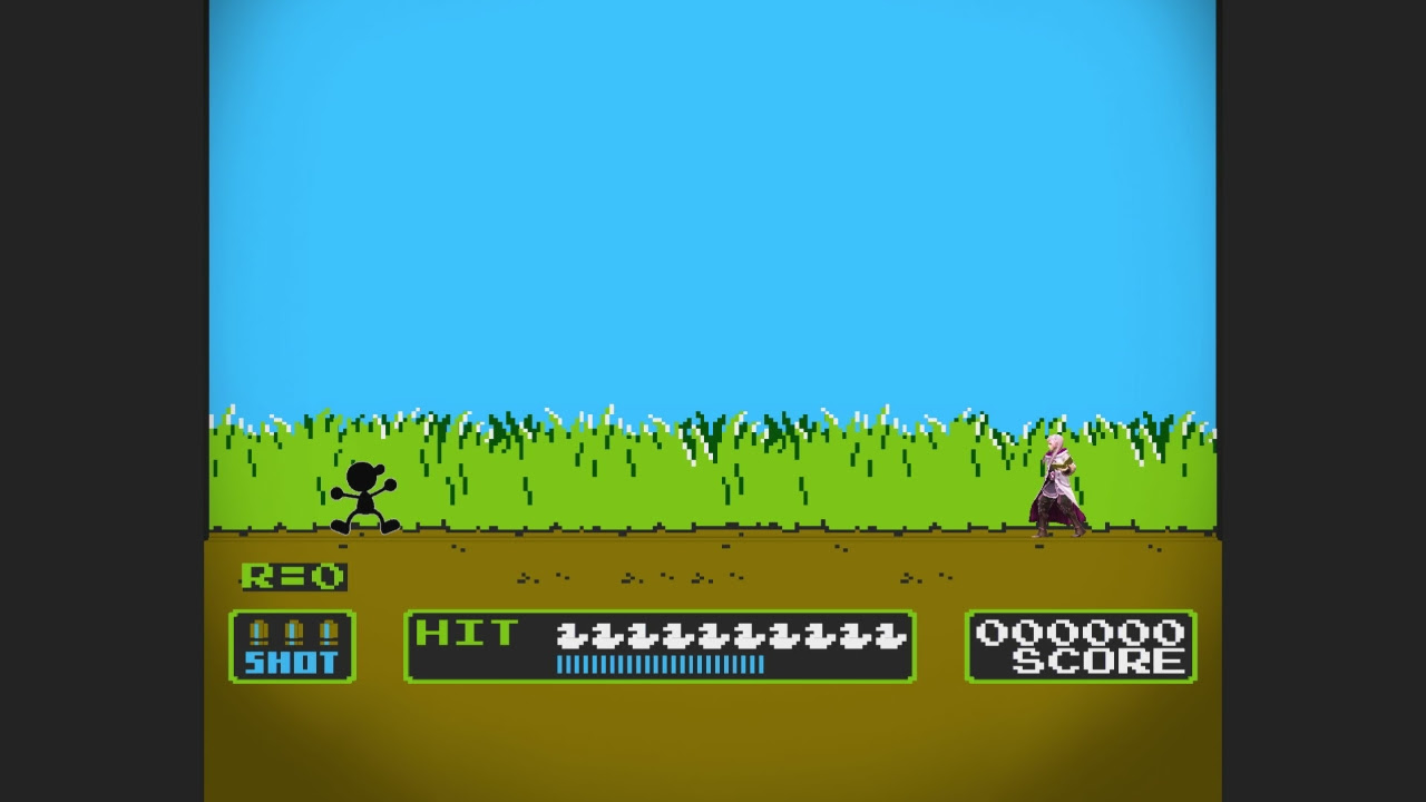 Stage Duck Hunt Wii U Super Smash Bros Miiverse