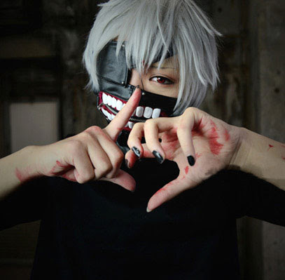 東京喰種トーキョーグール 金木研 かねき けん コスプレウィッグ Cosplay アニメキャラ