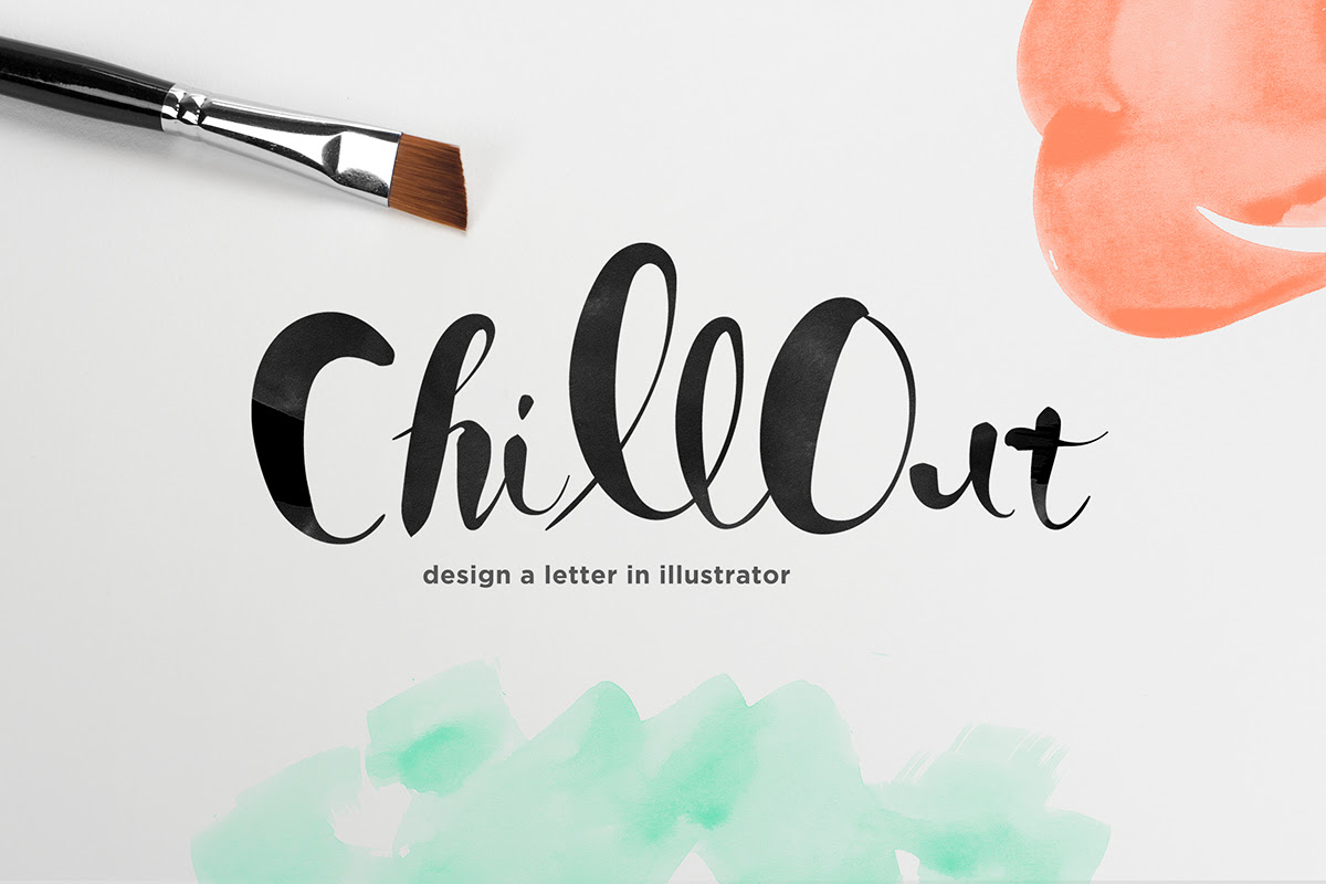 アートブラシで描いたような手書き風文字をイラストレーターで表現するチュートリアル バニデザノート