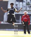 Sourav Sarkar exults after dismissing Ravindra Jadeja, Kolkata Knight Riders v Rajasthan Royals, IPL, Durban, May 20, 2009