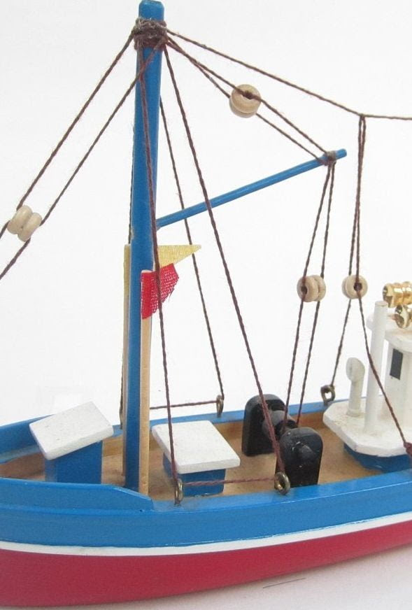 Blue Dolphin Starter Boat Kit: Build Your Own Wooden Model 