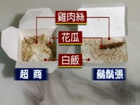 超商版「鬍鬚張」便當　料少又貴滷肉塊只剩滷肉屑