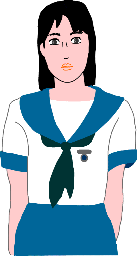 女子高生 イラスト 女子中学生 無料