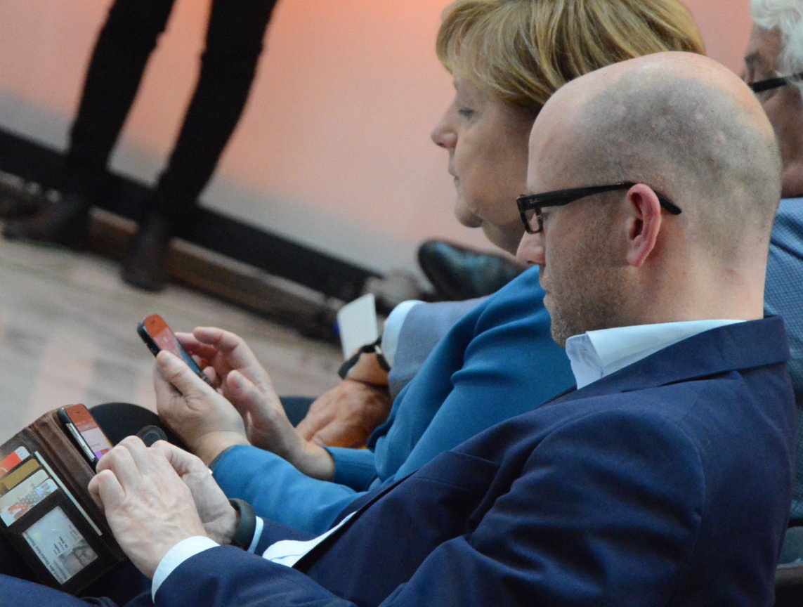 #cnight Angela Merkel Peter Tauber