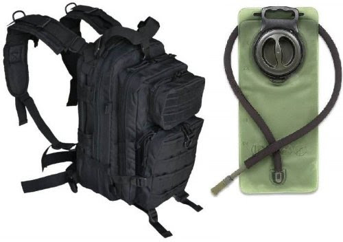 Ultimate Arms Gear Stealth Black Heavy Duty Combat Multi-Functional Equipment Survival Assault Transport Medium 17