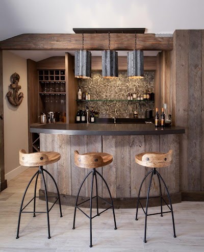 Modern Home Bar Designs