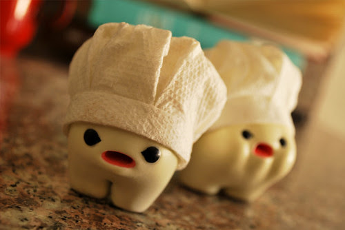 "These hats mean business."