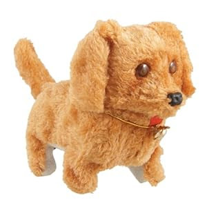 ... Plush Walking Barking Electronic Dog Toy: Amazon.co.uk: Toys &amp; Games