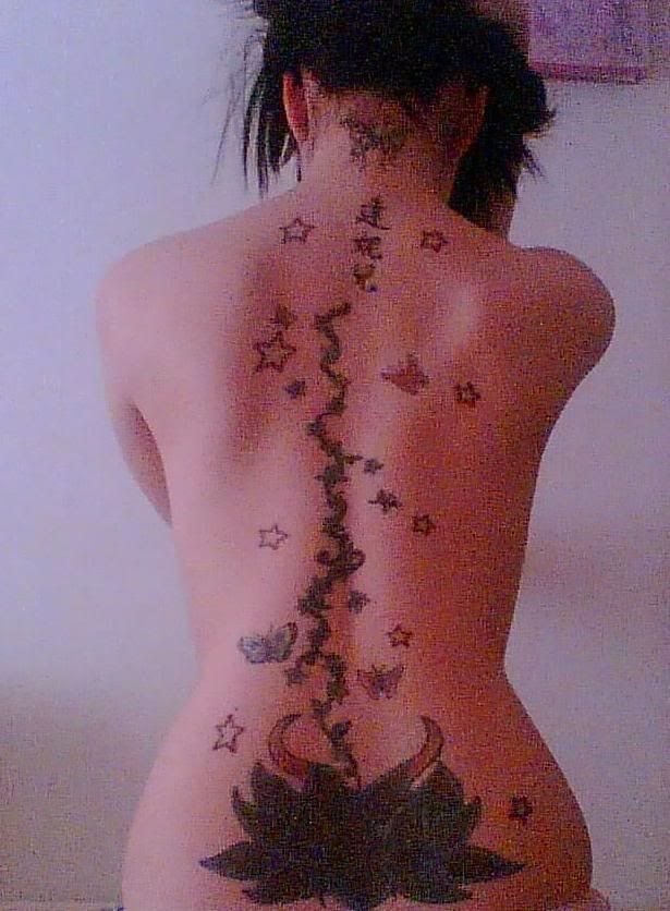 Lower Back Tattoos for Girl
