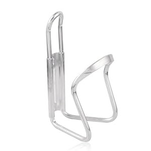 Mountain Bike Bicycle Water Bottle Rack Cage Holder, Silver