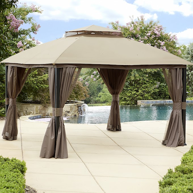 Outdoor Patio Gazebo Canopy - Kozyard Atlantics Outdoor Extra Large BBQ Grill Pergola ... / While warm air is perfect for relaxing outdoors, it is never ideal when it gets too hot.