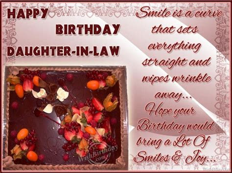  44 birthday wishes for daughter in law