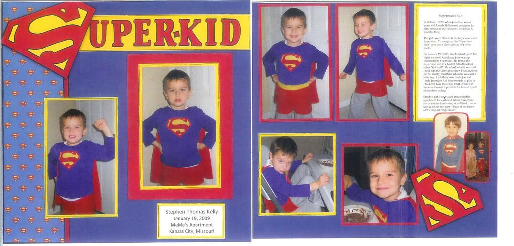 Superkid  - Designed by Diane Kelly