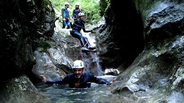 Bohinj, canyoning