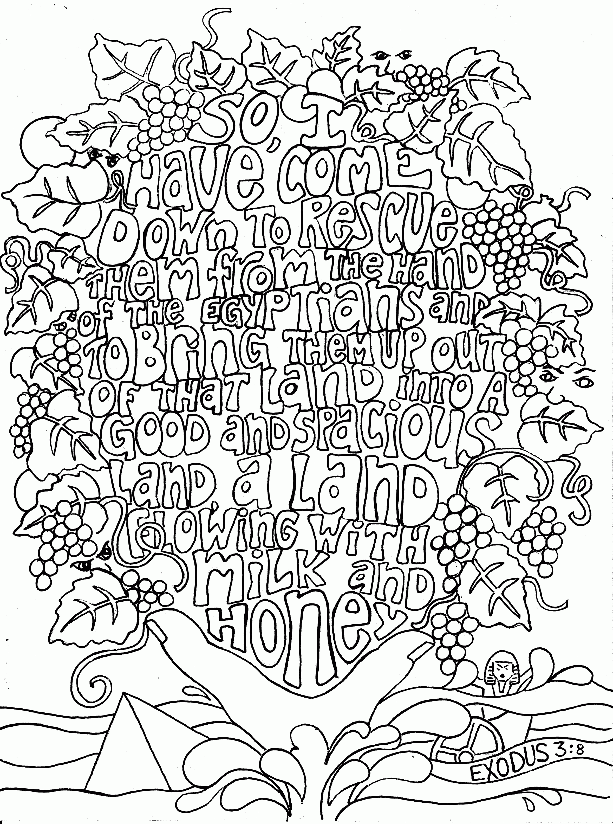 bible quote coloring pages coloring home